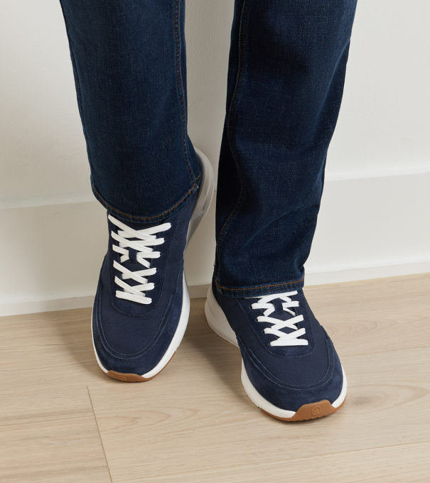 Journeyman Sneaker in Navy