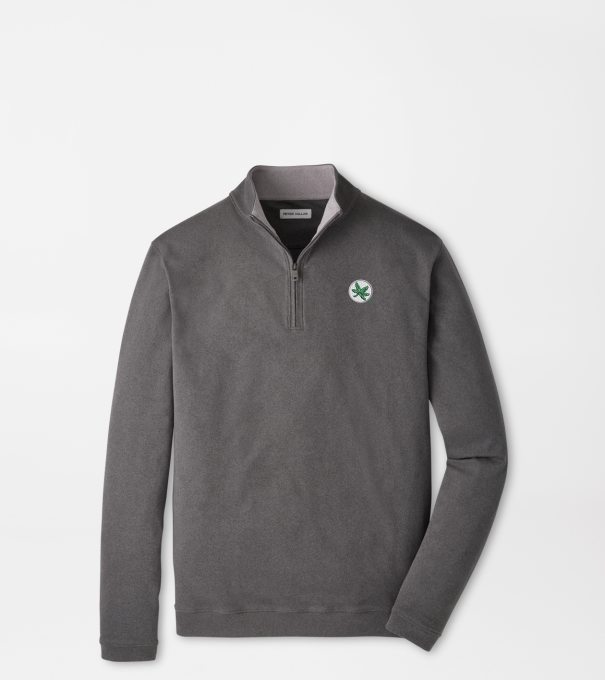 The Ohio State Buckeyes Ardent Air Performance Quarter-Zip in Iron