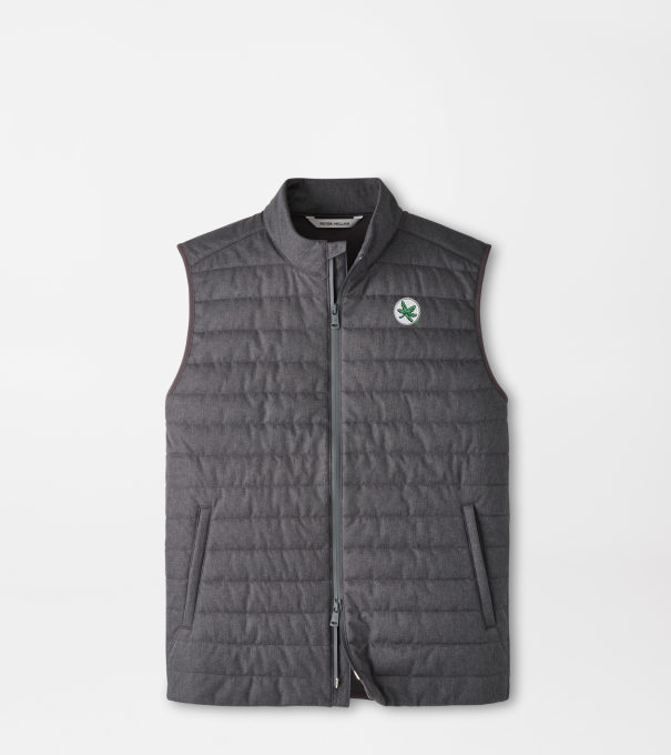 The Ohio State Buckeyes Parks Hybrid Vest in IRIDIUM