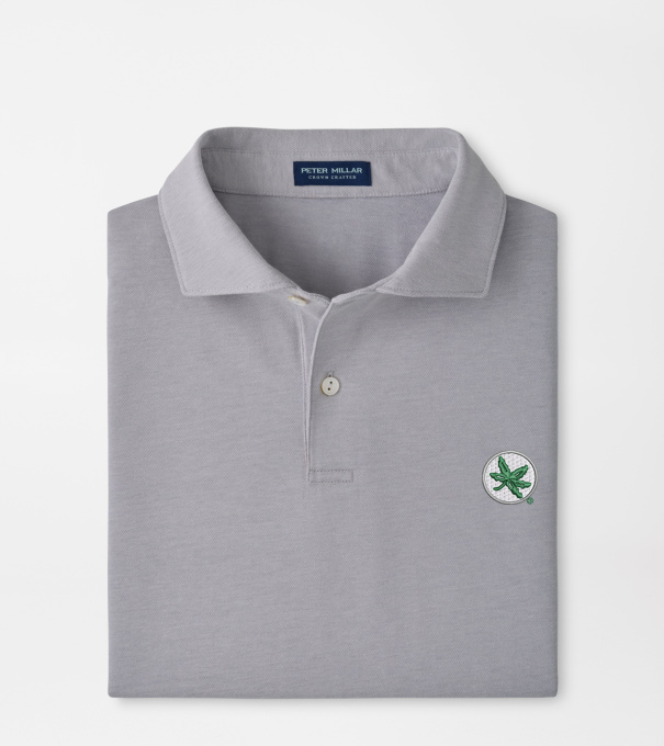 The Ohio State Buckeyes Albatross Cotton-Blend Piqu&eacute; Polo in Gale Grey