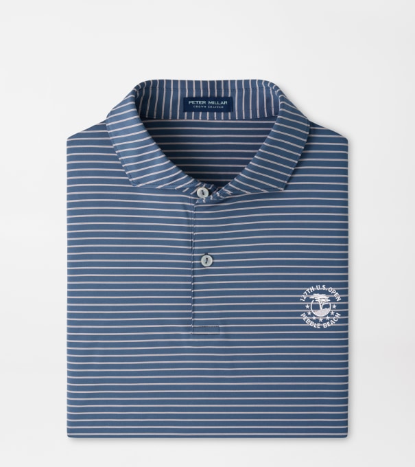 127th U.S. Open Keynote Performance Jersey Polo in CADET