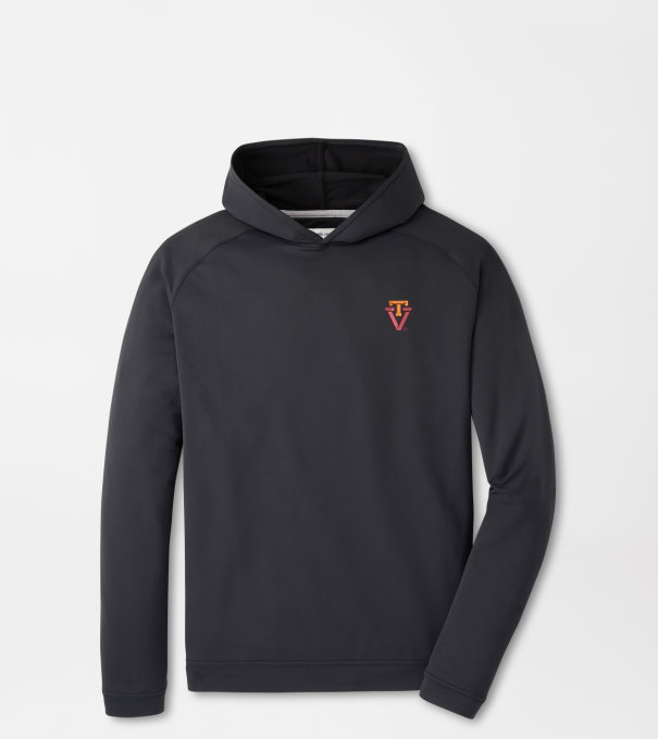 Virginia Tech Vault Pine Performance Hoodie in Black