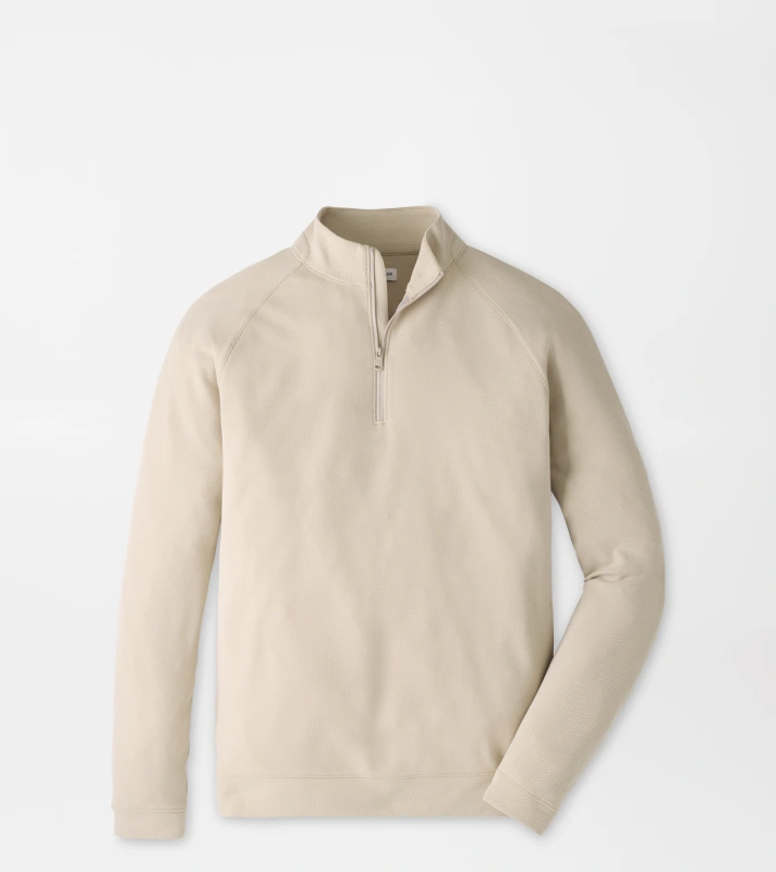 Cradle Piqué Performance Quarter-Zip | Men's Pullovers | Peter Millar