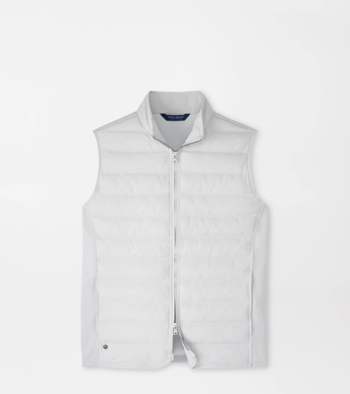 MEN’S HYBRID DOWN VEST BRIEFING M ホワイト Winsome Hybrid Vest | Men's Vests | Peter Millar