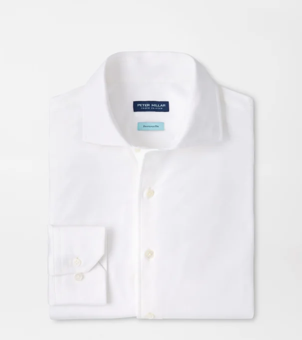 Excursionist Flex Solid Sport Shirt in White