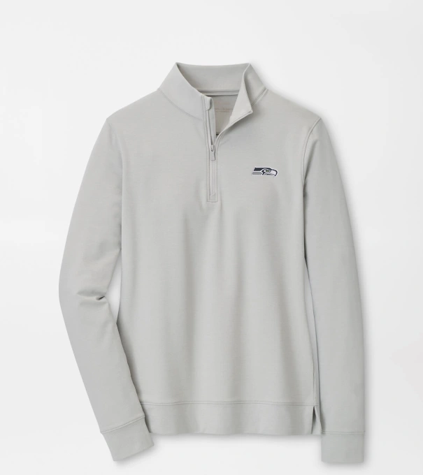 Seattle Seahawks Women's Perth Performance Pullover in British Grey