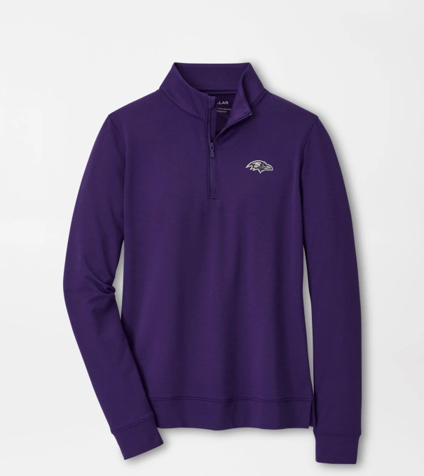 Baltimore Ravens Women's Perth Performance Pullover in Purple2