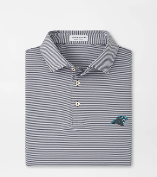 Carolina Panthers Jubilee Performance Jersey Polo in Iron