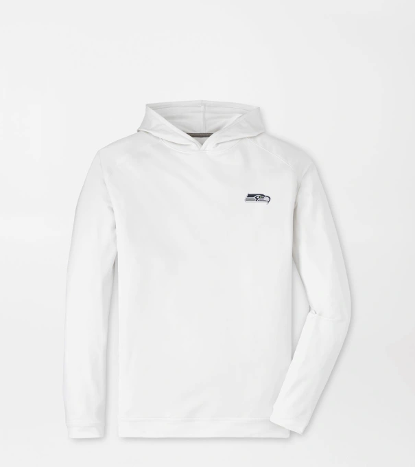 Seattle Seahawks Pine Performance Hoodie in White