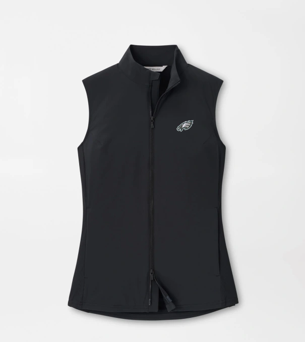 Philadelphia Eagles Women's Dunes Vest in Black