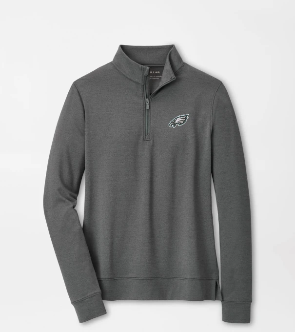 Philadelphia Eagles Women's Perth Performance Pullover in Iron