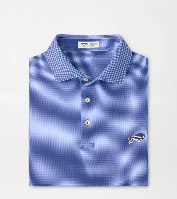 Buffalo Bills Border Performance Jersey Polo in Blue3