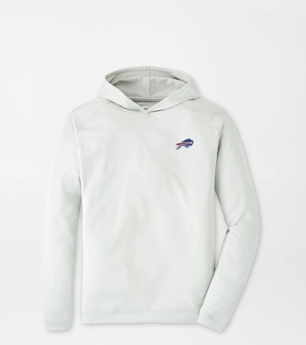 Buffalo Bills Pine Performance Hoodie in British Grey