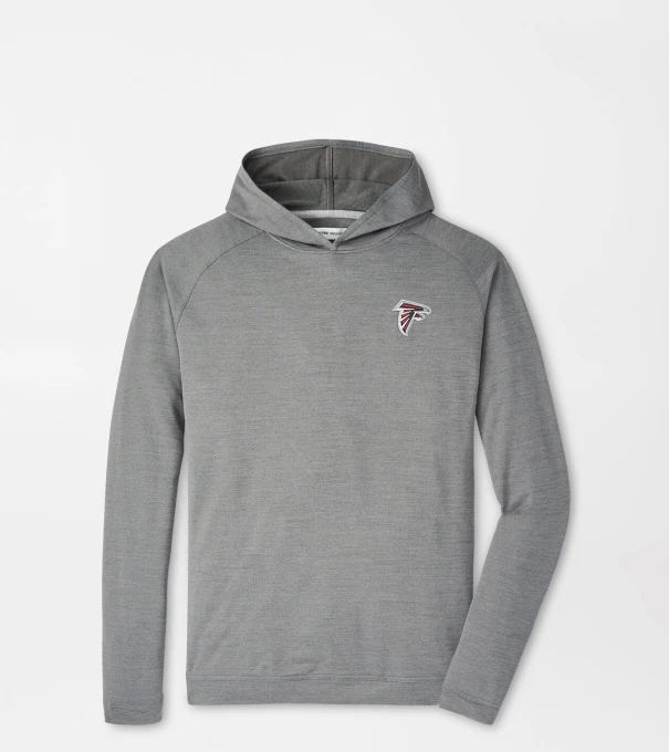 Atlanta Falcons Pine Performance Hoodie in Iron