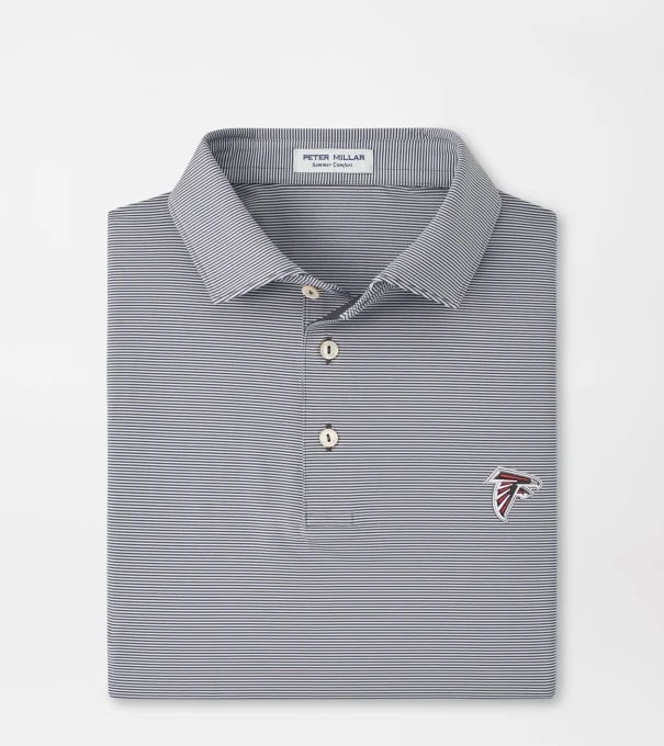 Atlanta Falcons Jubilee Performance Jersey Polo in Iron