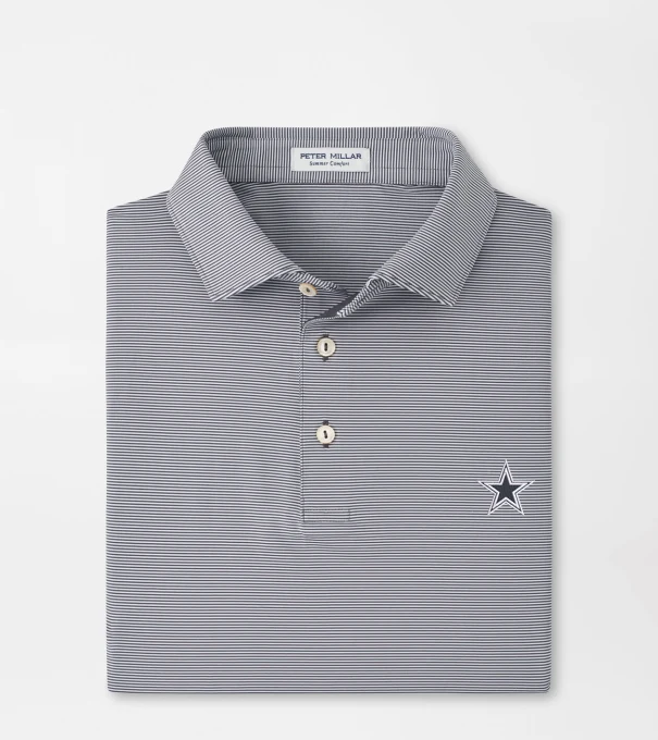 Dallas Cowboys Jubilee Performance Jersey Polo in Iron