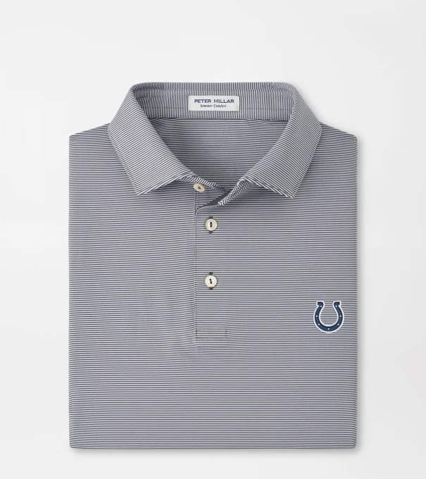 Indianapolis Colts Jubilee Performance Jersey Polo in Iron