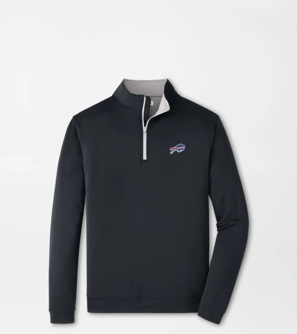 Buffalo Bills Perth Performance Quarter-Zip in Black