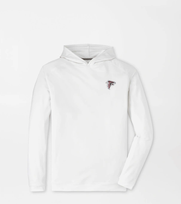 Atlanta Falcons Pine Performance Hoodie in White