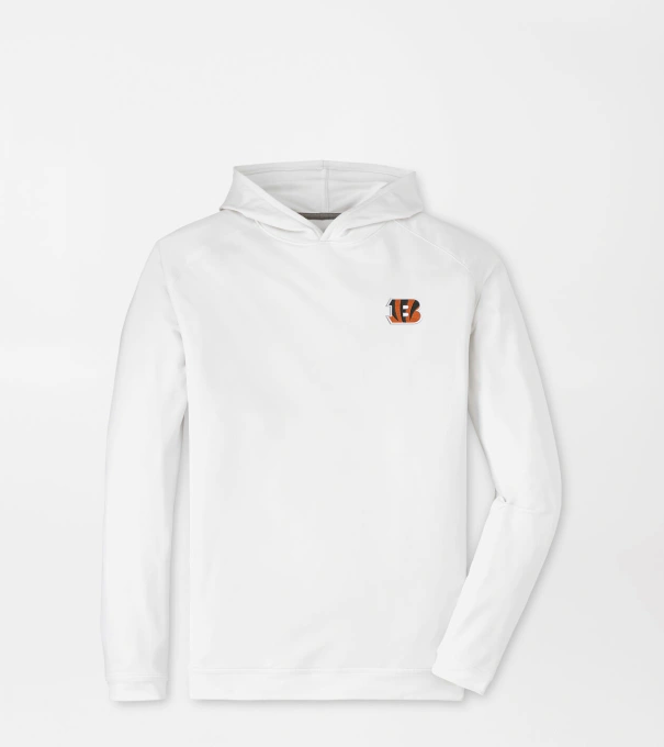 Cincinnati Bengals Pine Performance Hoodie in White
