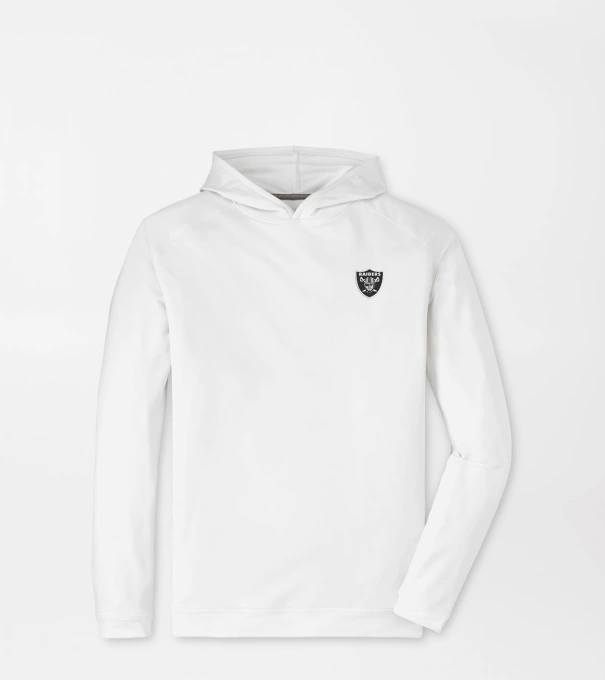 Las Vegas Raiders Pine Performance Hoodie in White