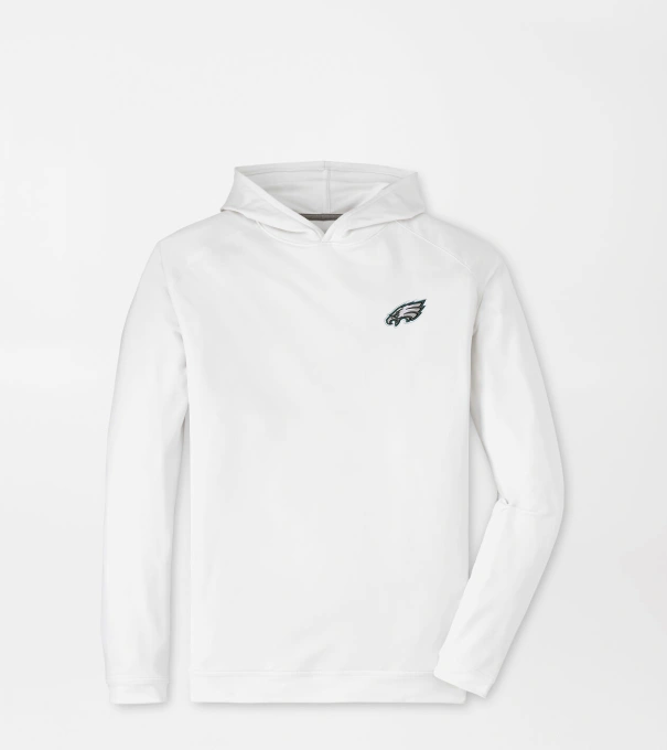 Philadelphia Eagles Pine Performance Hoodie in White