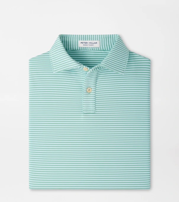 Hales Youth Performance Jersey Polo in FRESH MINT