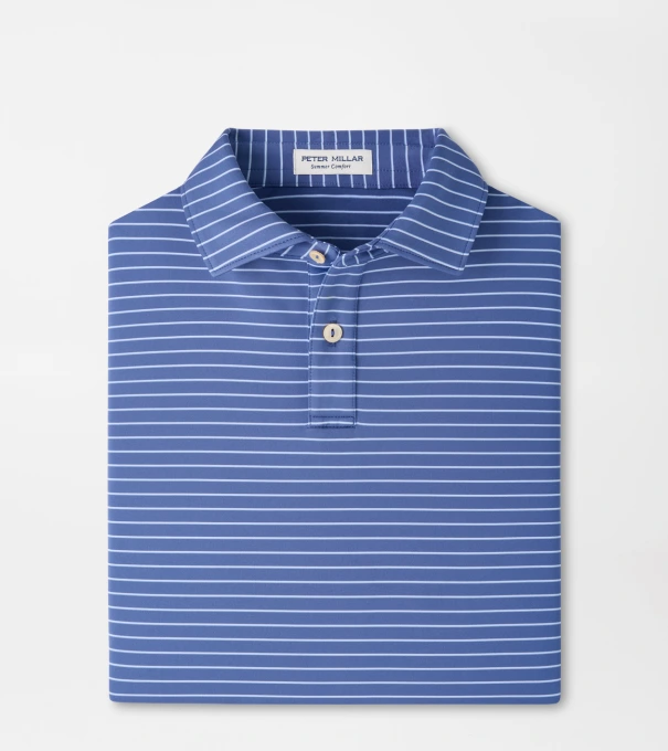 Oaks Youth Performance Jersey Polo in BALI BLUE