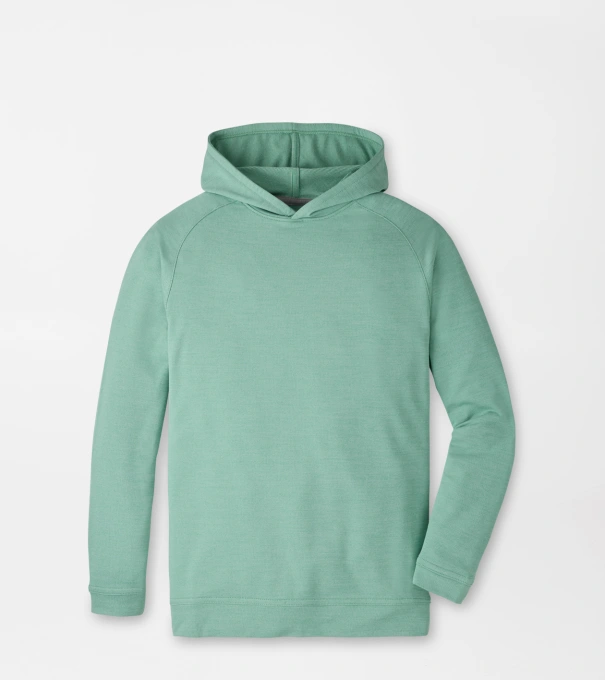 Pine Youth Performance Hoodie in FRESH MINT