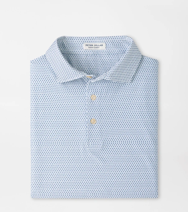 Hummingbird Performance Jersey Polo in White