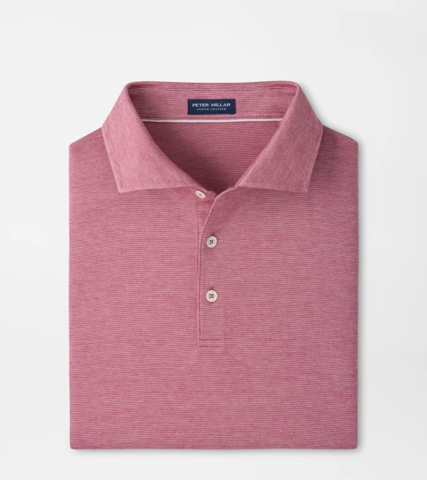 Excursionist Flex Short-Sleeve Polo in RUBY DUSK