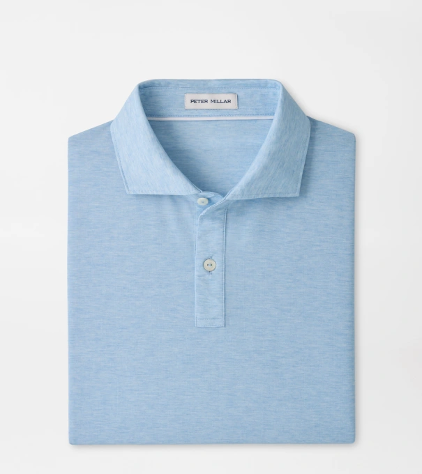 ETC Performance Jersey Polo in Cottage Blue