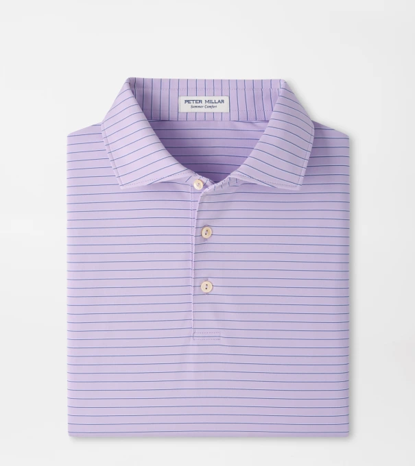 Oaks Performance Jersey Polo in GARDEN VIOLET