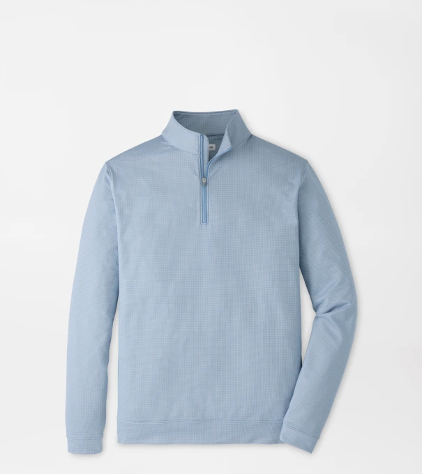 Perth Basketweave Performance Quarter-Zip in LAKESIDE