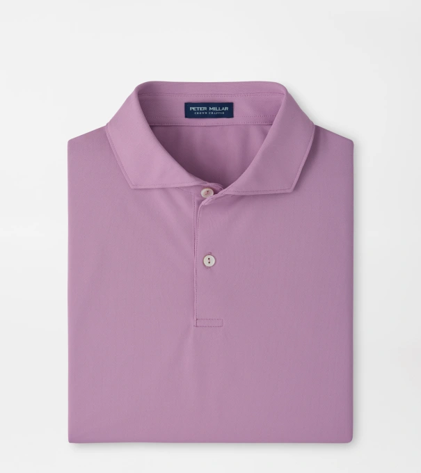 Soul Performance Mesh Polo in SOFT ORCHID