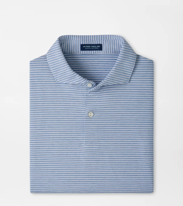 Timbre Performance Jersey Polo in GREY MIST