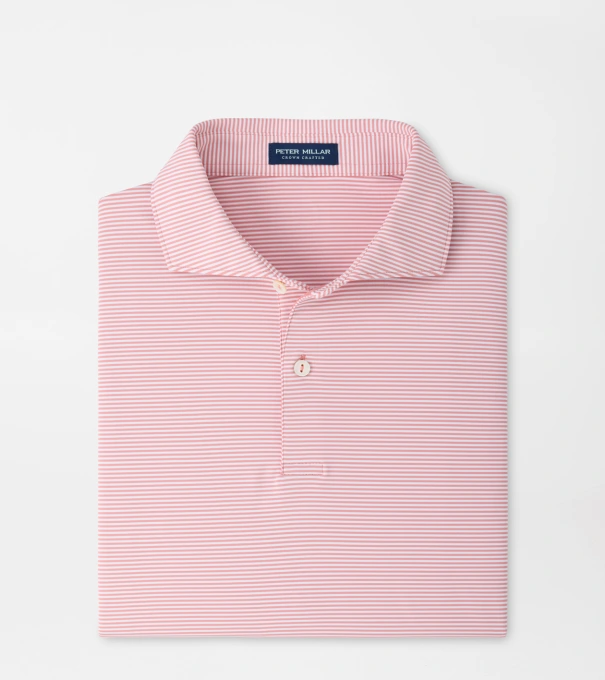 Cadenza Performance Jersey Polo in MELROSE PINK