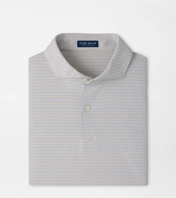Keynote Performance Jersey Polo in GREY MIST