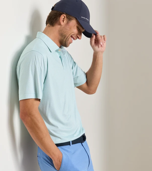 Featherweight Racquet Club Performance Polo in White