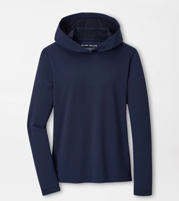 Women's Pine Performance Hoodie in Navy
