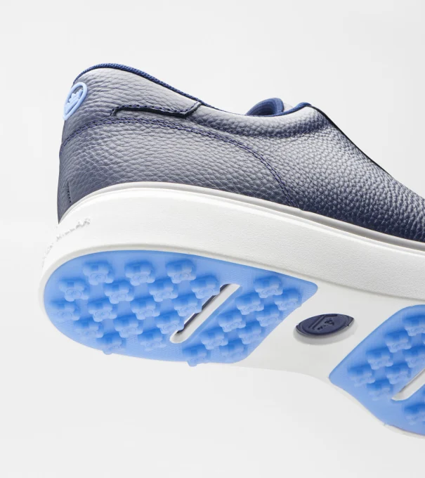 Drift Leather Hybrid Course Shoe in Navy