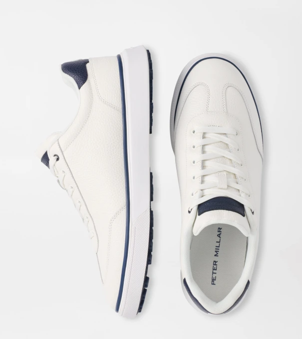 Drift Leather Hybrid Course Shoe in White