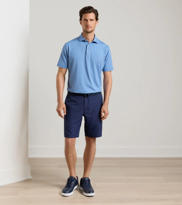 Salem Performance Short in Navy