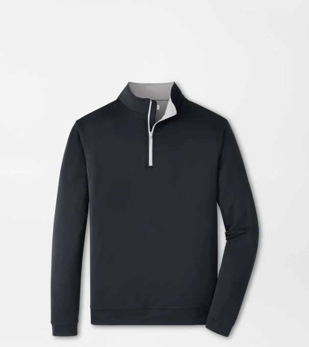 Perth Performance Quarter-Zip in Black