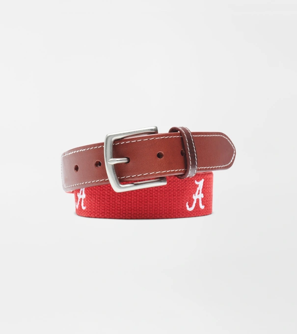 Alabama Belt in Crimson1