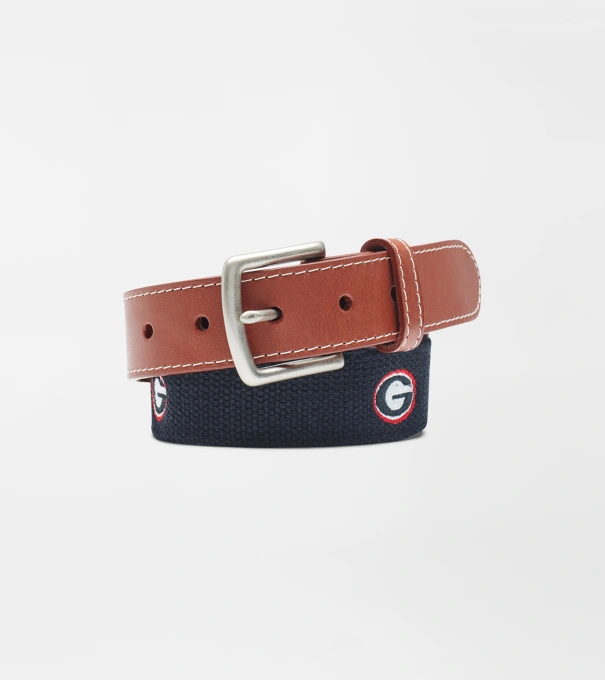 Georgia "G" Logo Belt in Black