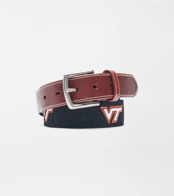 Virginia Tech Belt in Black