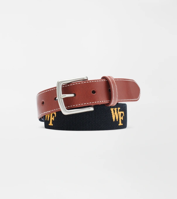 Wake Forest Belt in Black