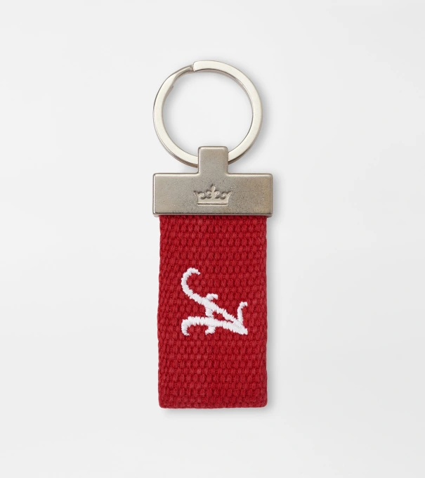Alabama Key Chain in Crimson1