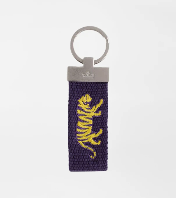 LSU Key Chain in Purple2